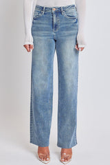 Women's Straight Leg Premium Stretch Jeans From YMI JEANS