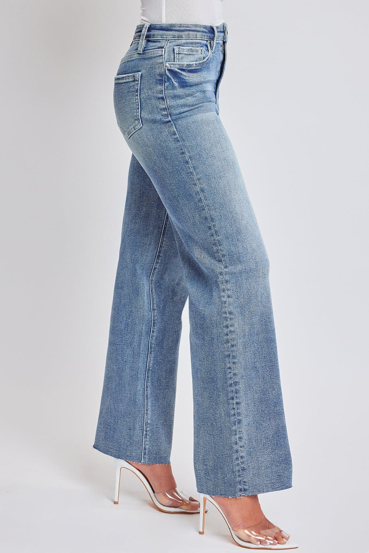 Women's Straight Leg Premium Stretch Jeans From YMI JEANS