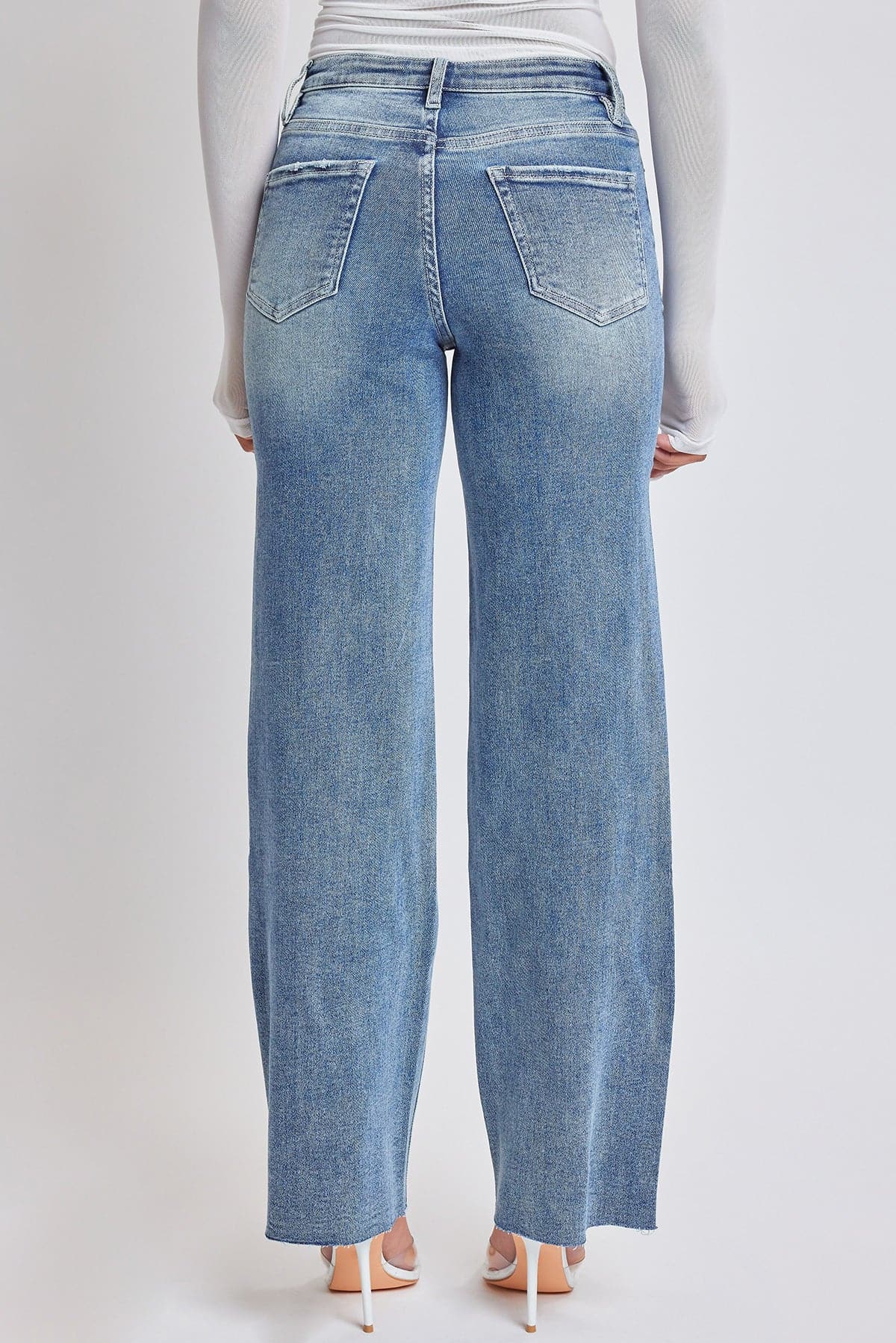 Women's Straight Leg Premium Stretch Jeans From YMI JEANS