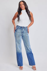 Women's Straight Leg Premium Stretch Jeans From YMI JEANS