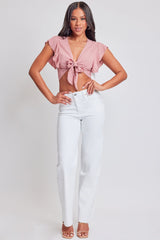 Women's Straight Leg Premium Stretch Jeans From YMI JEANS