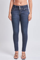 Women’s Sustainable WannaBettaButt Skinny Jeans Jacket From YMI JEANS