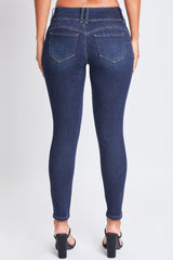 Women's Sustainable WannaBettaButt 3 Button Skinny Jeans From YMI JEANS