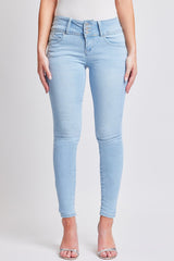 Women's Sustainable WannaBettaButt 3 Button Skinny Jeans From YMI JEANS