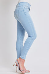 Women's Sustainable WannaBettaButt 3 Button Skinny Jeans From YMI JEANS