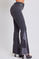 Women's Sustainable Block Panel Flare Jeans