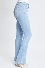 Women's WannaBettaButt Mid-Rise Bootcut Jeans From YMI JEANS