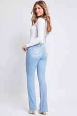 Women's WannaBettaButt Mid-Rise Bootcut Jeans From YMI JEANS