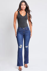 Women's WannaBettaButt Mid-Rise Bootcut Jeans From YMI JEANS