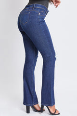 Women's WannaBettaButt Mid-Rise Bootcut Jeans From YMI JEANS