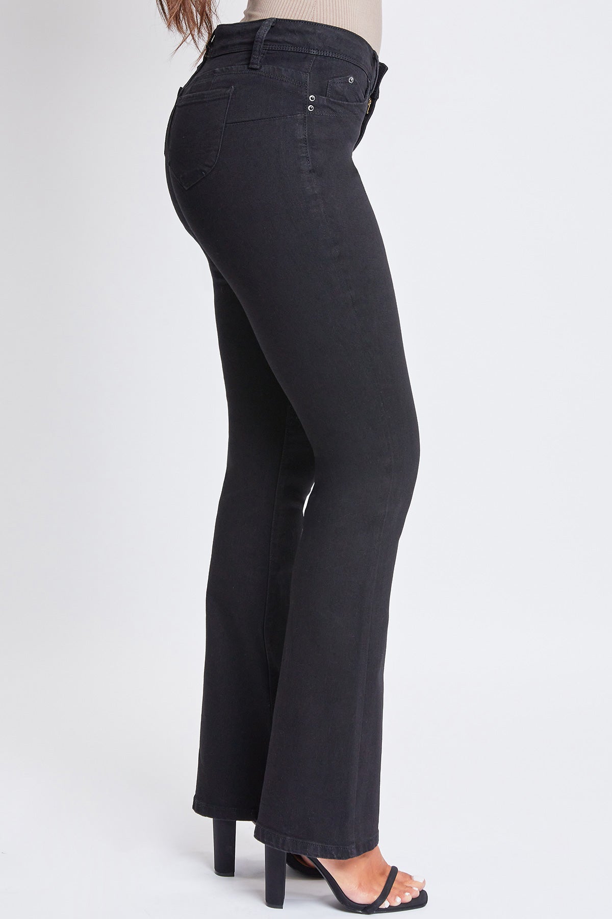 Women's WannaBettaButt Mid-Rise Bootcut Jeans From YMI JEANS