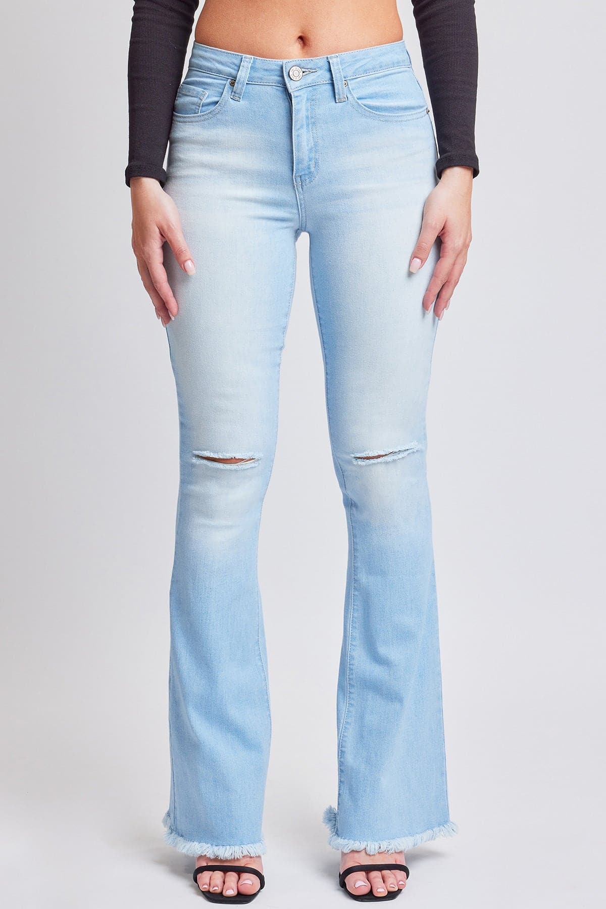 Women's Essential  Super Flare Jeans - Long Inseam From YMI JEANS