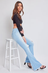 Women's Essential  Super Flare Jeans - Long Inseam From YMI JEANS