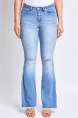 Women's Essential  Super Flare Jeans - Long Inseam From YMI JEANS