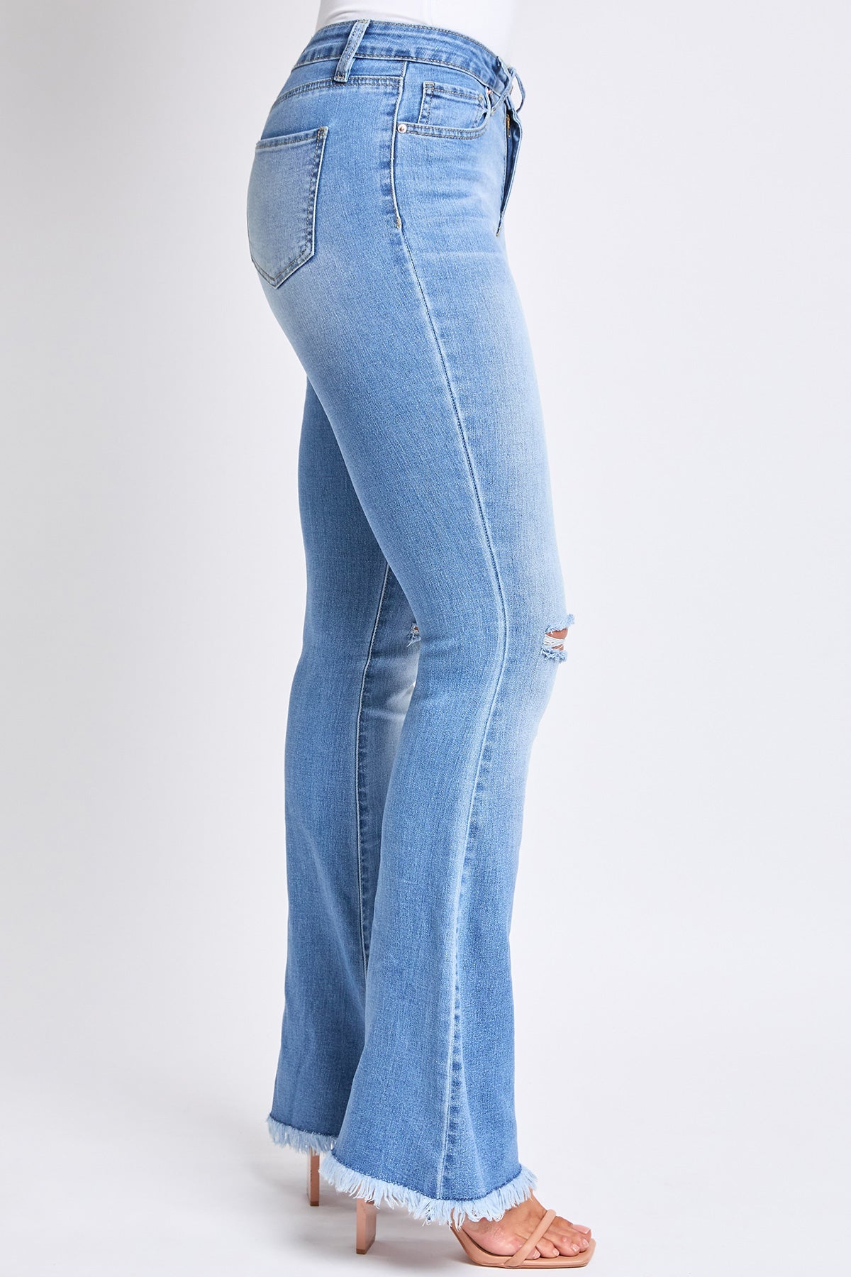Women's Essential  Super Flare Jeans - Long Inseam From YMI JEANS