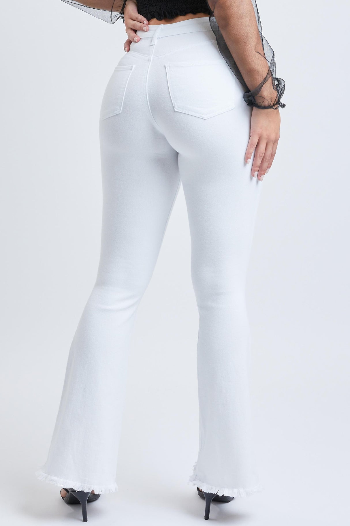 Women's Essential  Super Flare Jeans - Long Inseam From YMI JEANS