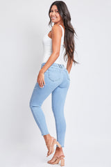 Women's Sustainable WannaBettaButt Skinny Distressed Jeans From YMI JEANS