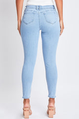 Women's Sustainable WannaBettaButt Skinny Distressed Jeans From YMI JEANS
