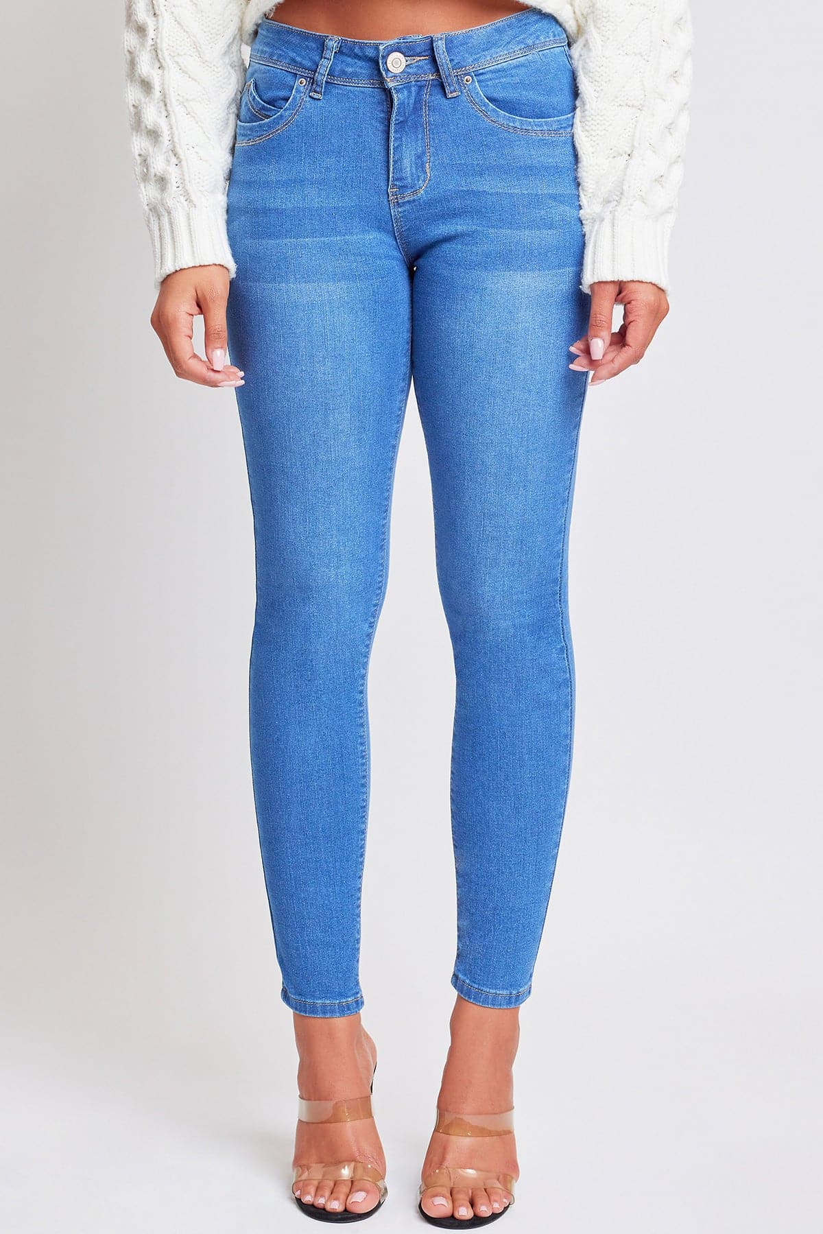Women's Sustainable WannaBettaButt Skinny Jeans From YMI JEANS