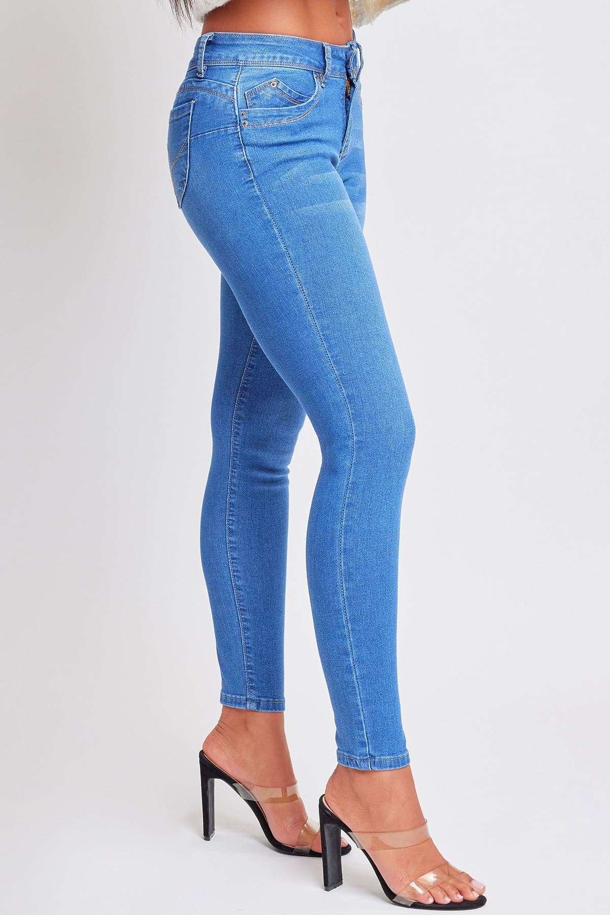 Women's Sustainable WannaBettaButt Skinny Jeans From YMI JEANS