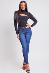 Women's Sustainable WannaBettaButt Skinny Jeans From YMI JEANS