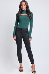 Women's High Rise Skinny Cargo Jeans from YMI JEANS
