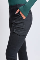 Women's High Rise Skinny Cargo Jeans from YMI JEANS