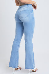 Women's Essential Distressed Flare Jeans-Distressed From YMI JEANS
