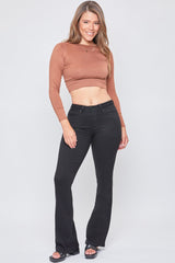 Women's Essential Non-Distressed Flare Jeans from YMI JEANS