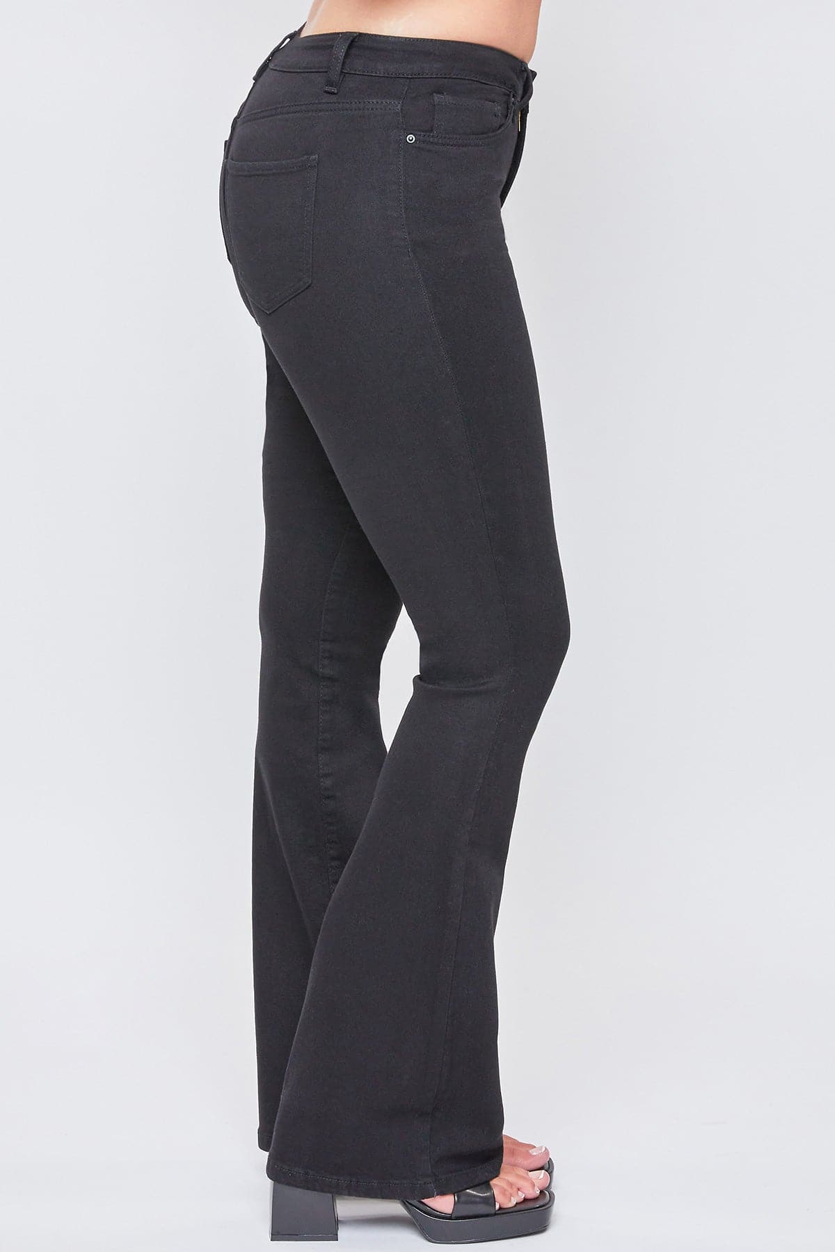 Women's Essential Non-Distressed Flare Jeans from YMI JEANS