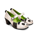 Chocolaticas® Mid Heels Panda Women's Mary Jane Pump From Hot Chocolate Design