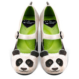 Chocolaticas® Mid Heels Panda Women's Mary Jane Pump From Hot Chocolate Design