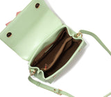 Cottontail - Mint & Light Pink Vegan Leather Bag from Gunas New York