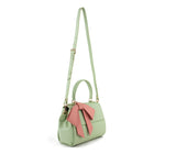 Cottontail - Mint & Light Pink Vegan Leather Bag from Gunas New York