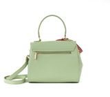 Cottontail - Mint & Light Pink Vegan Leather Bag from Gunas New York