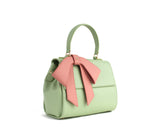 Cottontail - Mint & Light Pink Vegan Leather Bag from Gunas New York