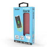 Portable Charger 2200mAh Assorted - Pack of 12 from Mila Lifestyle Accessories
