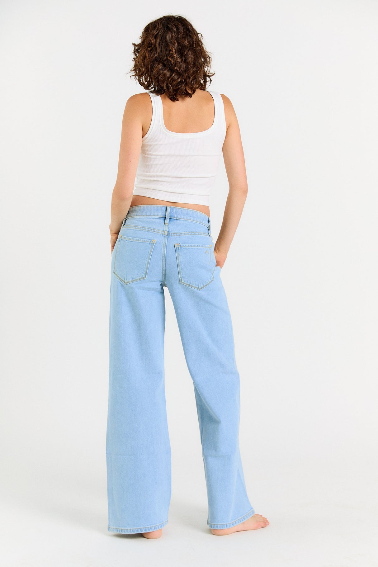 The Rebel Wide Leg - Noa Wash from Porter Blue Apparel