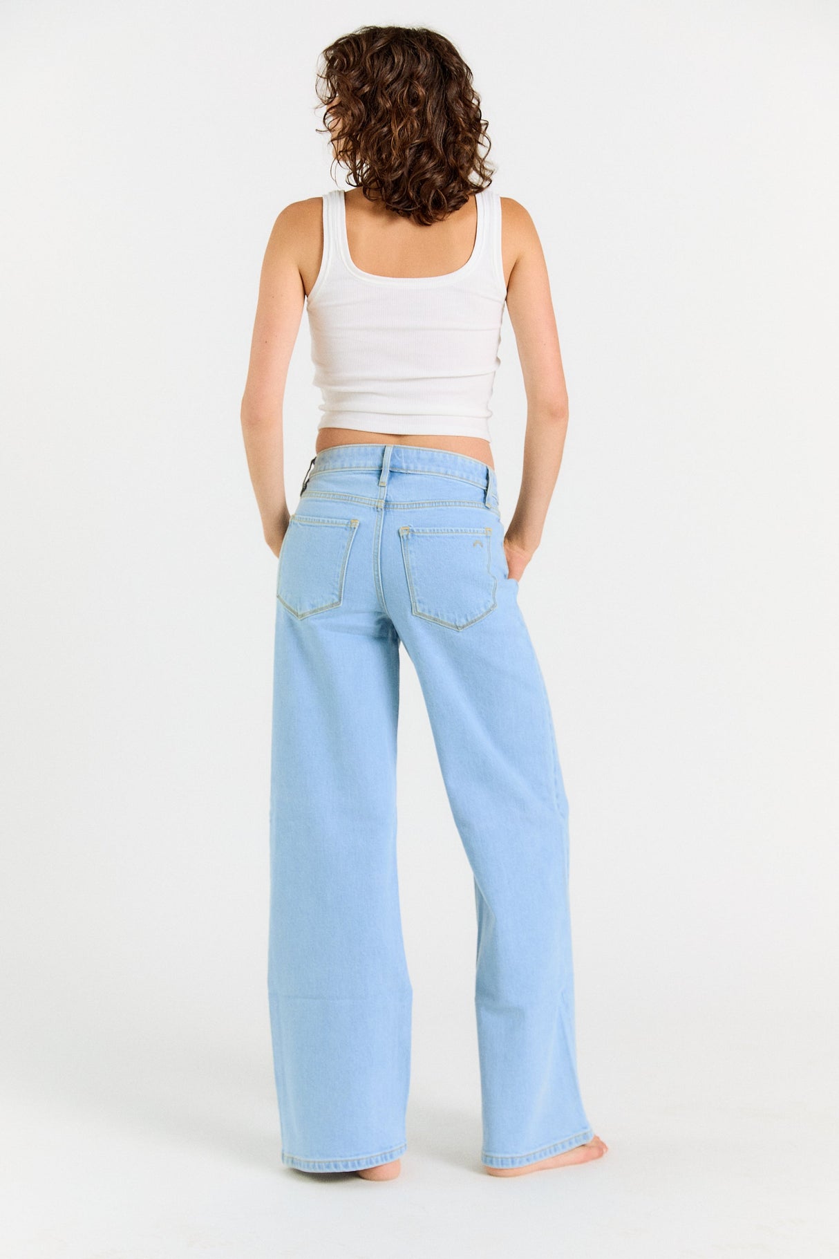 The Rebel Wide Leg - Noa Wash from Porter Blue Apparel
