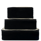 Cotton Packing Cubes, 3-pack Black From Bag-all