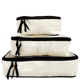 Cotton Packing Cubes, 3-pack Cream From Bag-all