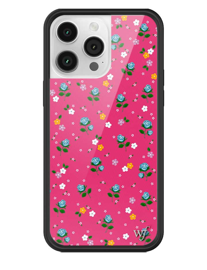 Pink Dainty Florals iPhone Case from Wildflower Cases