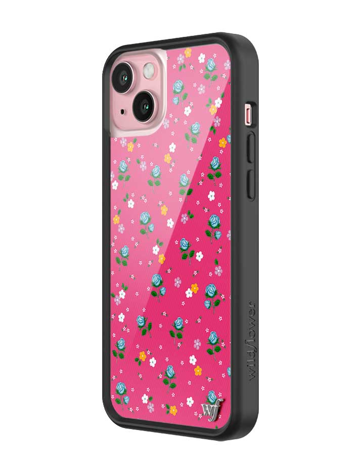 Pink Dainty Florals iPhone Case from Wildflower Cases