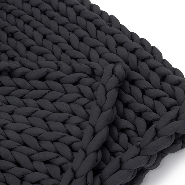 Knit Weighted Blanket From Nuzzie