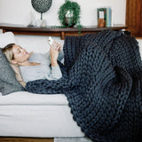 Knit Weighted Blanket From Nuzzie