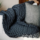 Knit Weighted Blanket From Nuzzie