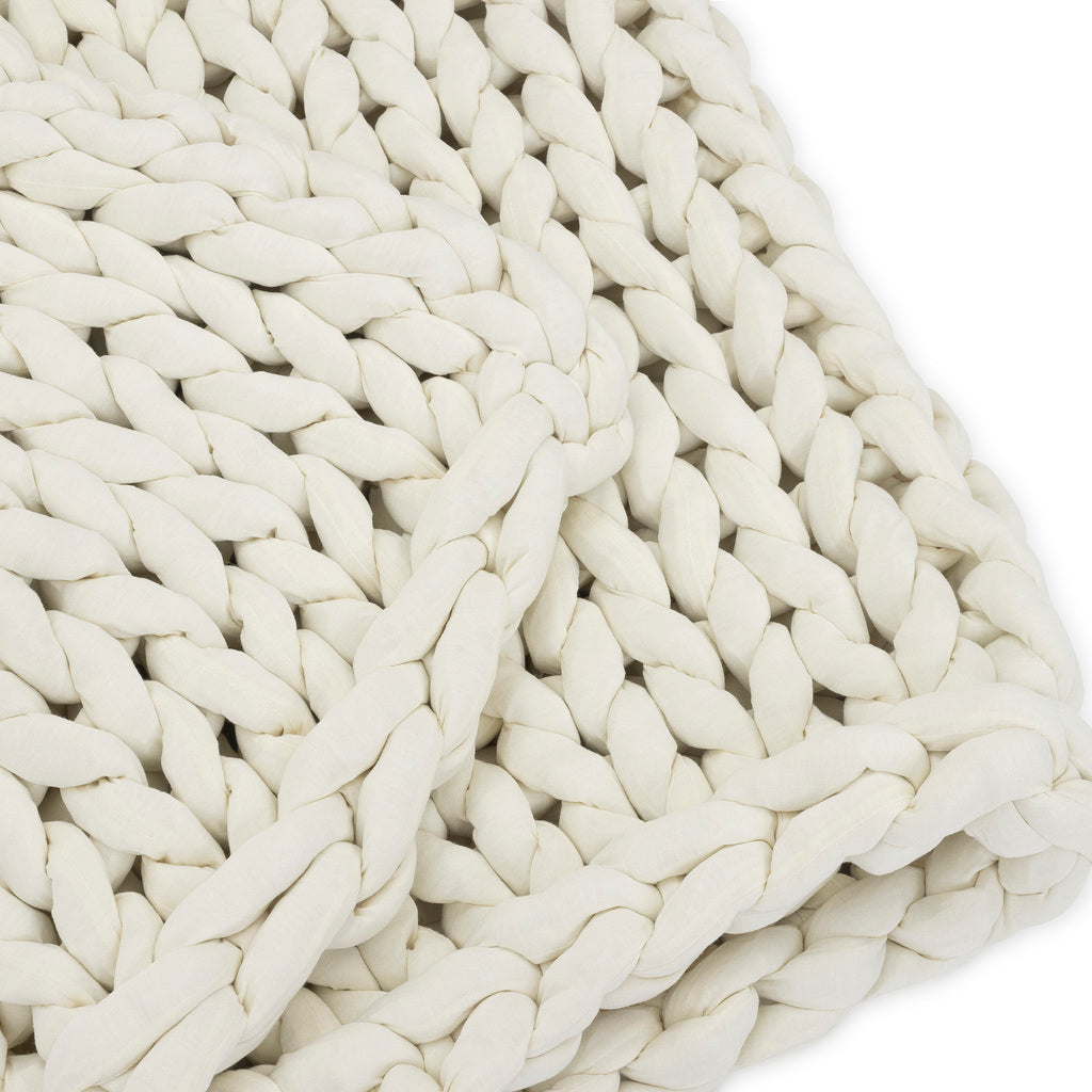 Knit Weighted Blanket From Nuzzie