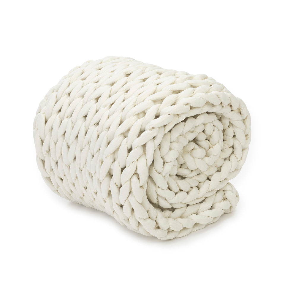 Knit Weighted Blanket From Nuzzie