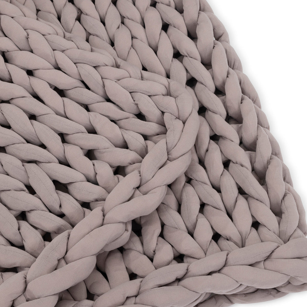 Knit Weighted Blanket From Nuzzie