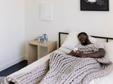 Knit Weighted Blanket From Nuzzie